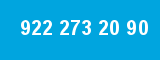922 273 20 90 922 273 20 90